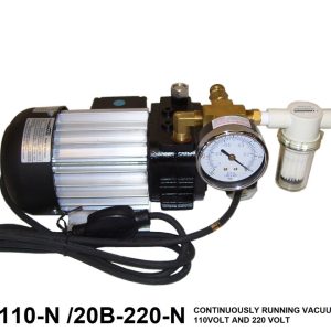 Continuously Running Vacuum Lift Pump 110 Volt