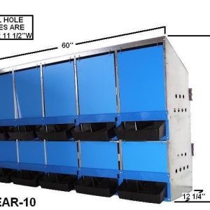 10-Hole Rear Rollout Nest