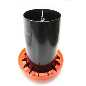 22 lb Orange & Black Hanging Feeder